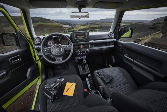 Suzuki Jimny interieur