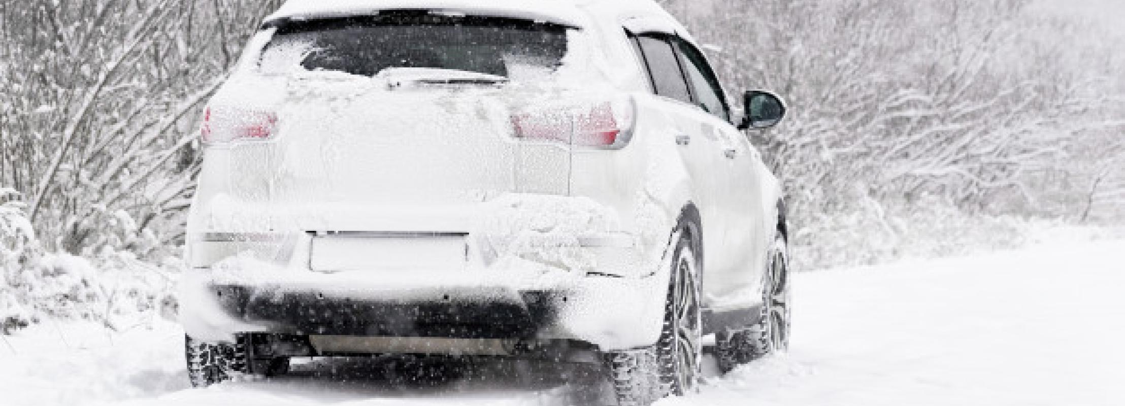 Veilig remmen in de sneeuw