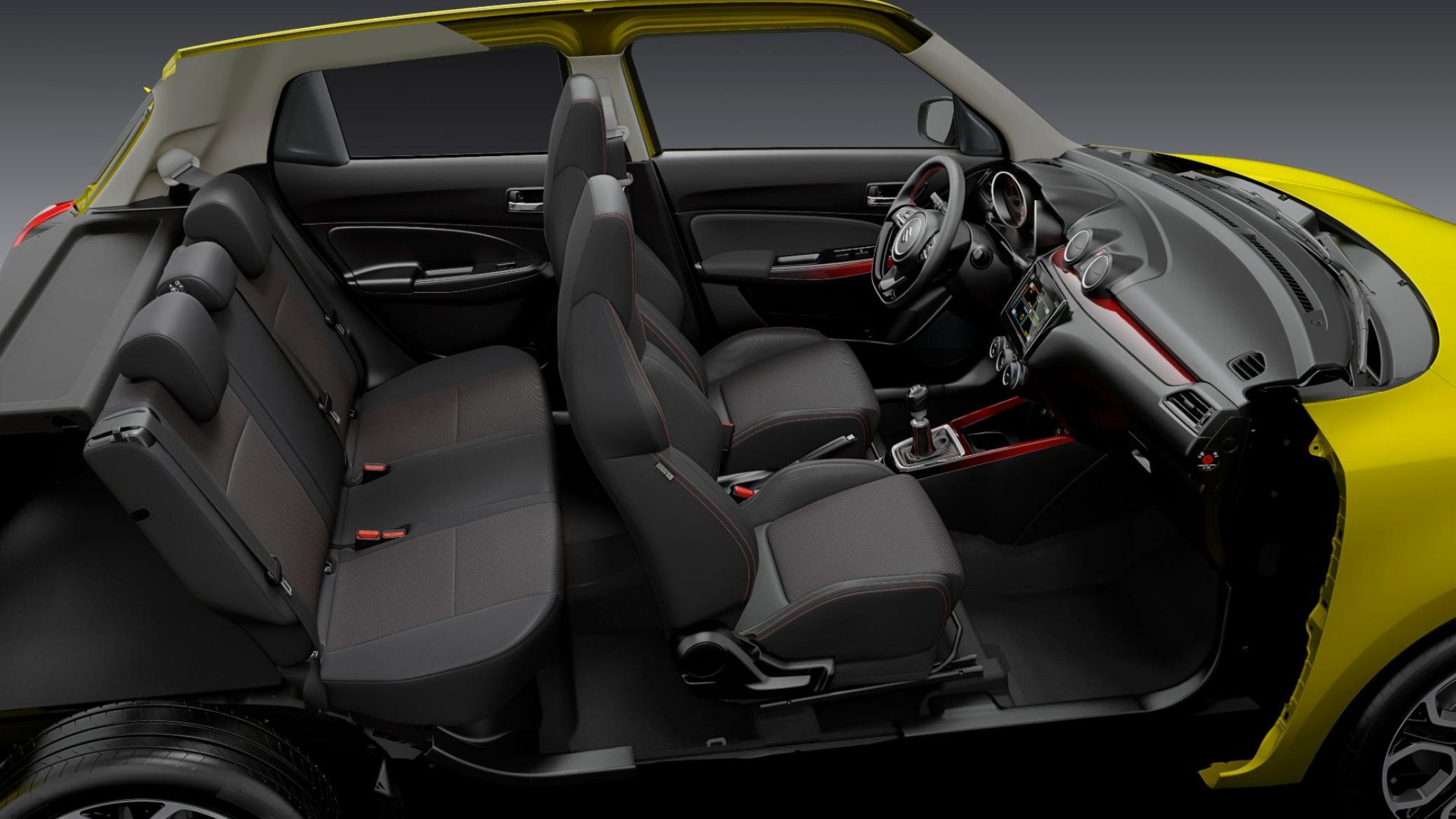 interieur Swift Sport