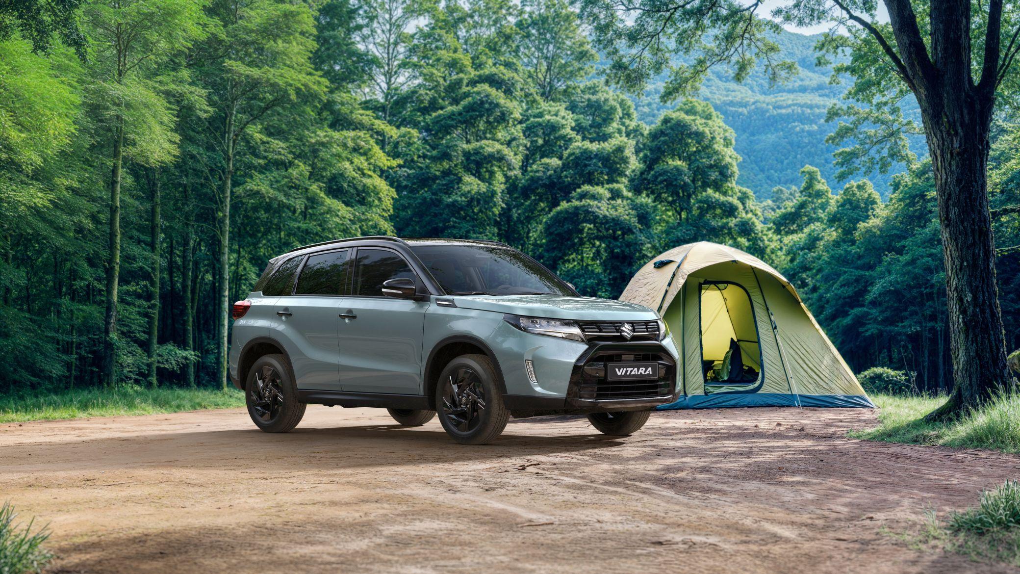 Vitara Tsuki at camping site